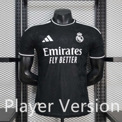 Player Retro Version 26-27 Special Edition Real Madrid Black Thailand Soccer Jersey-888