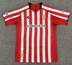 (S-4XL) 26-27 Estudiantes de La Plata Home Red&White Thailand Soccer Jersey-512