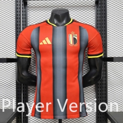 Player Version 2026-27 Special Edition  Belgium Red&Gray Thailand Soccer Jersey AAA-888