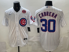 New MLB Chicago Cubs White #30 Jersey-0840