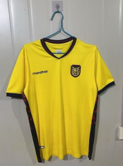 2026-27 Ecuador Home Yellow Thailand Soccer Jersey AAA