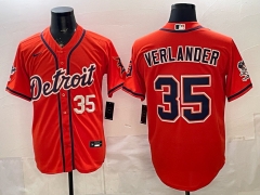 New MLB Detroit Tigers Special Edition Generation Orange #35  Jersey(logo 3)-0840
