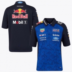 (s-5xl)2026 Formula one Red Bull Blue Formula One Racing Suit
