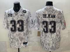 NFL Philadelphia Eagles Tribute Edition White Gray #33 Jersey（logo1）-0840