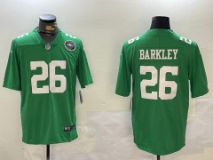 NFL Philadelphia Eagles fashion version Green #26  Jersey-0840
