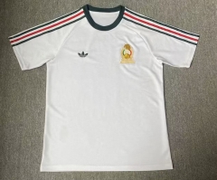 （s-4xl）Retro Version 1986 Mexico  Away White Thailand Soccer Jersey AAA-912