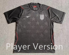 (s-4xl)Player 2026-27 USA Away Black Thailand Soccer Jersey AAA-912