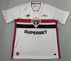 (S-4XL)2026-27 Sao Paulo Futebol Clube Home White Thailand Soccer Jersey AAA-5668