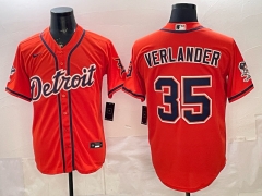 New MLB Detroit Tigers Special Edition Generation Orange #35  Jersey(logo 1)-0840