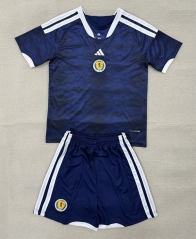 2026 world cup Scotland Home Royal Blue  Soccer Uniform-AY