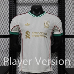 （s-3xl）Player Retro Casual Version 26-27  Liverpool White Thailand Soccer Jersey AAA-888