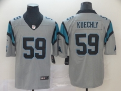 NFL Carolina Panthers Grey #59 Jersey-0840