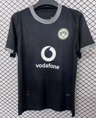 (S-4XL) 26-27 Dortmund Black Thailand Soccer Jersey AAA-2044