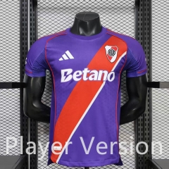 Player Version 2026-27 River Plate 2nd Away Purple Thailand Soccer Jersey AAA-888