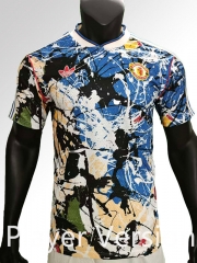 Player Version Reteo Edition 26-27 Manchester United Blue Thailand Soccer Jersey-9753