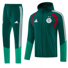 2026-27  Senegal Green Thailand Soccer Trench Coats uniform With hat -LH