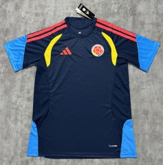 (S-4XL)2026-27 Colombia Royal Blue Thailand Training Soccer Jersey AAA-4506