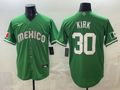 2026 World cup MLB Mexico Green #30 Jersey-0840