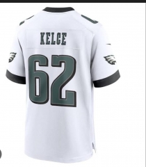 NFL Philadelphia Eagles White #62 Jersey