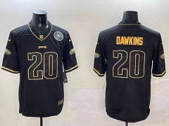 NFL Philadelphia Eagles Retro Black #20  Jersey-0840