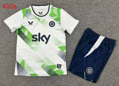 2026-27 Ireland Away White Kids/Youth Soccer Uniform-7809