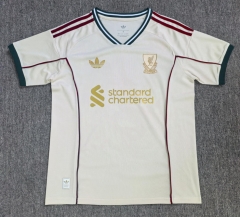 (S-4XL) 26-27 Special Edition Liverpool Light Yellow Thailand Soccer Jersey AAA-6850