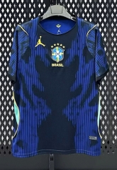 (s-4xl)2026-27 Brazil Away  Royal Blue Thailand Soccer Jersey AAA-2483