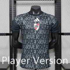 Player Version 2026-27 Special Edition River Plate Black Grey Thailand Soccer Jersey AAA-888