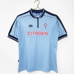 Retro Version 99-00 Celta de Vigo Home Blue Thailand Soccer Jersey AAA-C1046