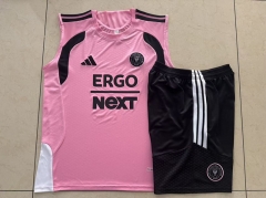 2026-27 Inter Miami Pink Thailand Vest Soccer Tracksuit-815