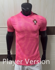 Player Version 26-27 Portugal Pink Thailand Soccer Jersey AAA-4691