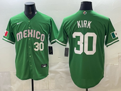 2026 World cup MLB Mexico Green #30 Jersey(logo 5)-0840