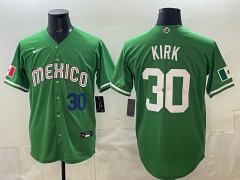 2026 World cup MLB Mexico Green #30 Jersey(logo 2)-0840
