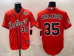 New MLB Detroit Tigers Special Edition Generation Orange #35  Jersey(logo 4)-0840