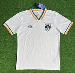 (s-4xl)26-27 Anniversary Edition Ireland White  Thailand Soccer Jersey AAA-403