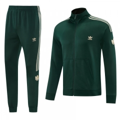 Adidas Green Thailand Soccer Jacket Uniform-LH