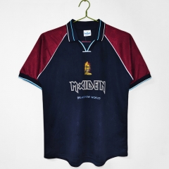 Retro Version 1999 West Ham United Home Blue Thailand Soccer Jersey AAA-c1046