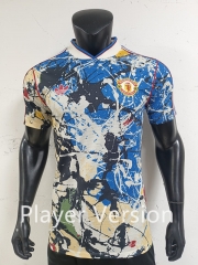 Player Version 26-27 Manchester United Blue Thailand Soccer Jersey-0871