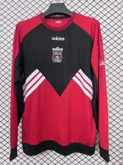 Retro 93-95  Liverpool Red&Black Thailand Tracksuit-2044