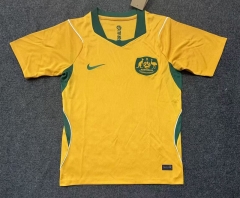 (S-4XL) 2026-2027 Australia Home Yellow Thailand Soccer Jersey AAA-7209