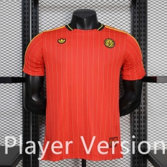 Player Retro Casual Version 26-27 Belgium  Red Thailand Soccer Jersey AAA-888