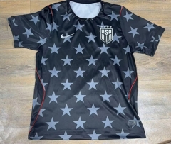 （s-4xl）26-27 USA Away Black Thailand Soccer Jersey AAA-7209