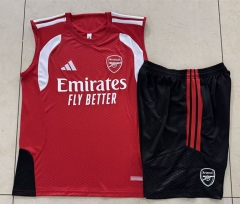 2026-27  Arsenal Red Vest Thailand Soccer Tracksuit-815