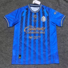 (S-4XL) 26-27  Deportivo Guadalajara 2nd Away Blue Thailand Soccer Jersey AAA-2315