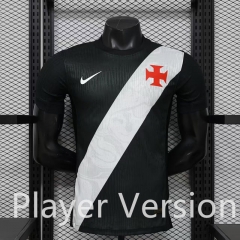 （s-3xl）Player Version 26-27 CR Vasco da Gama Home Black Thailand Soccer Jersey AAA-888