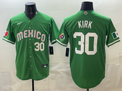2026 World cup MLB Mexico Green #30 Jersey(logo 7)-0840