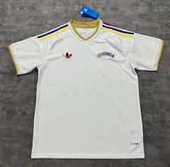 (S-4XL) 2026 Venezuela Away White Thailand Soccer Jersey AAA-4506