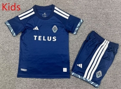 2026-27 Vancouver Whitecaps Home Blue Kids/Youth Soccer Uniform-7809