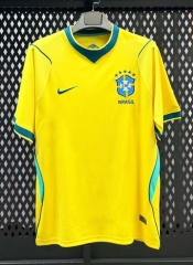 (s-4xl)26-27  Brazil Home Yellow Thailand Soccer Jersey AAA-2483