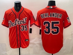 New MLB Detroit Tigers Special Edition Generation Orange #35  Jersey(logo 5)-0840